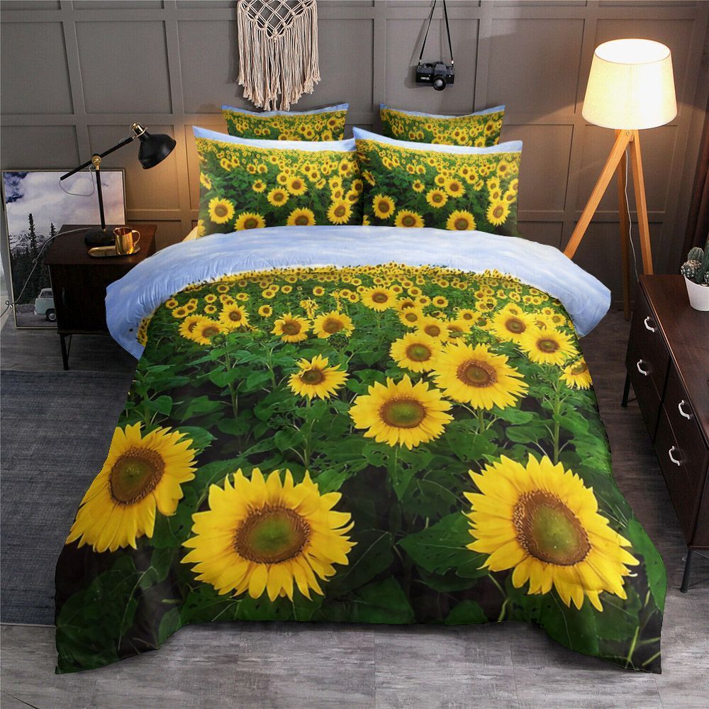 Field Of Sunflowers Bedding Set