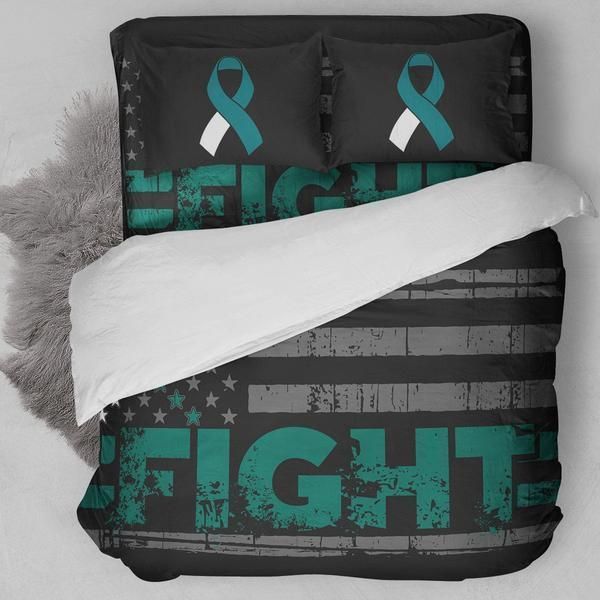 Fight Cervial Cancer Bedding Set