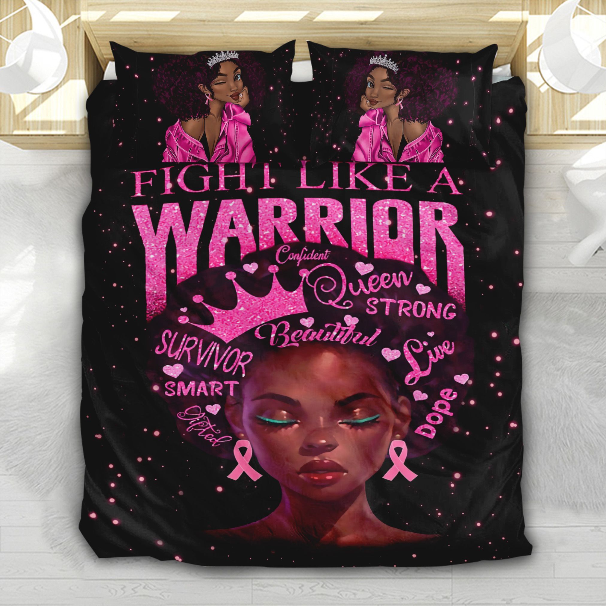 Fight Like A Warrior Bedding Set