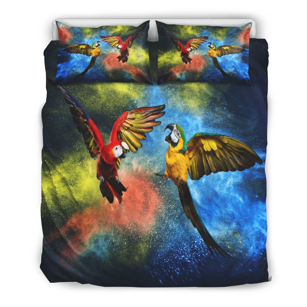Fighting Parrot Bedding Set