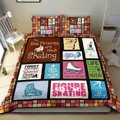 Figure Skating Bedding Set