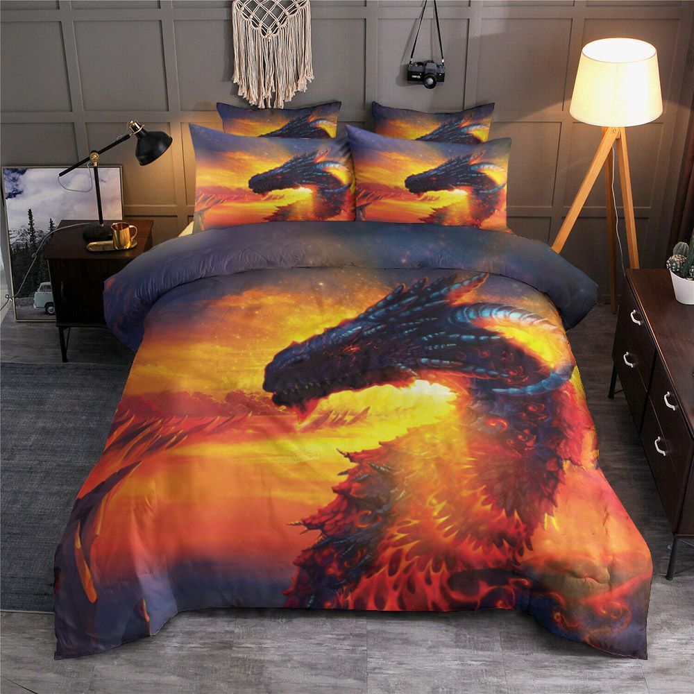 Fire Dragon Bedding Set