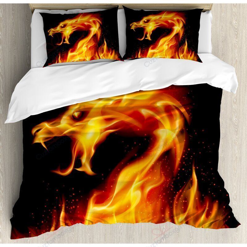Fire Dragon Bedding Set