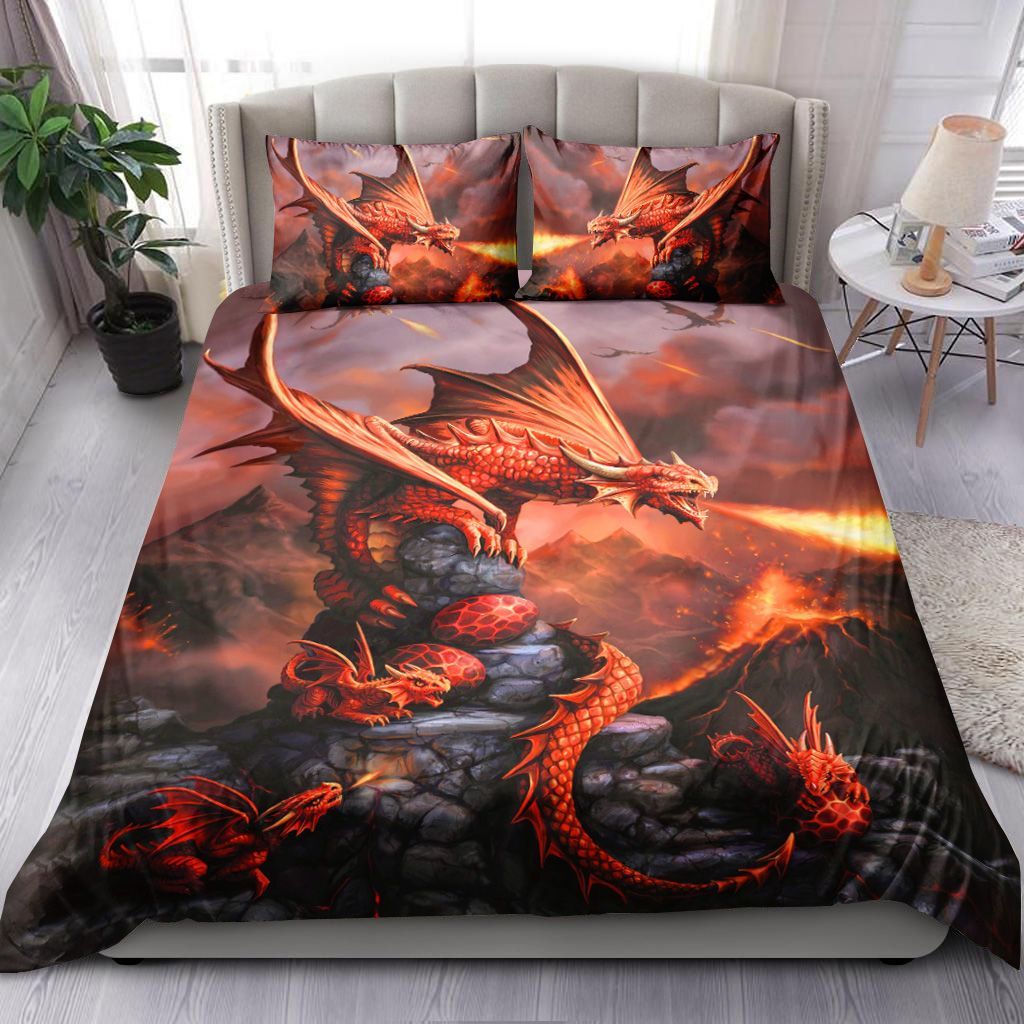 Fire Dragon Bedding Set