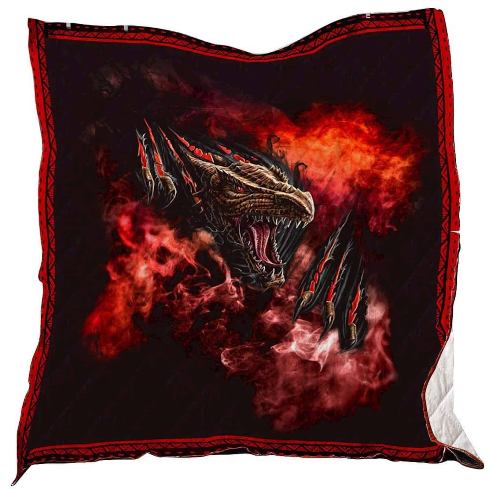 Fire Dragon Washable Quilt Blanket 1801 01 Dhc1312351Dd