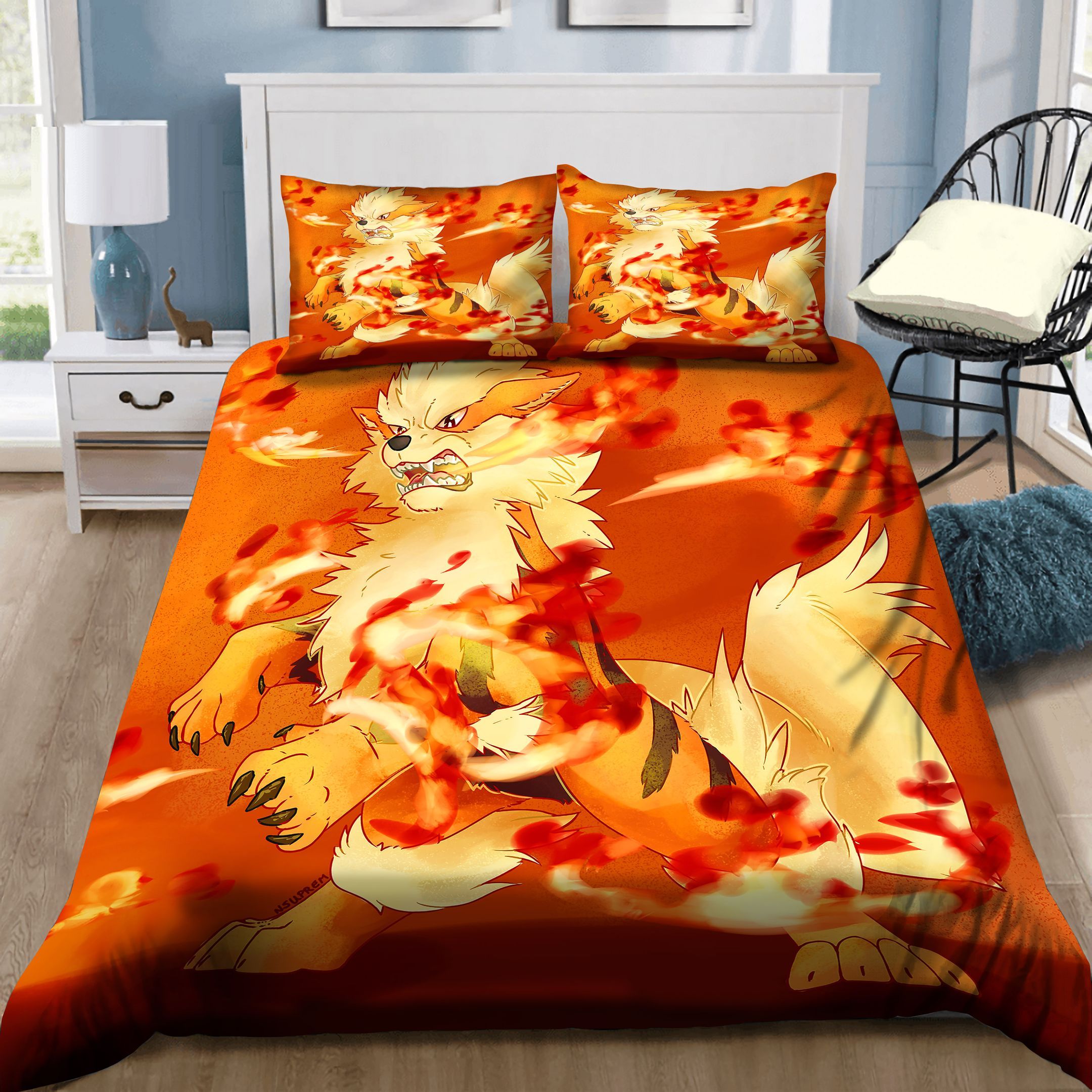 Fire Fox Bedding Set