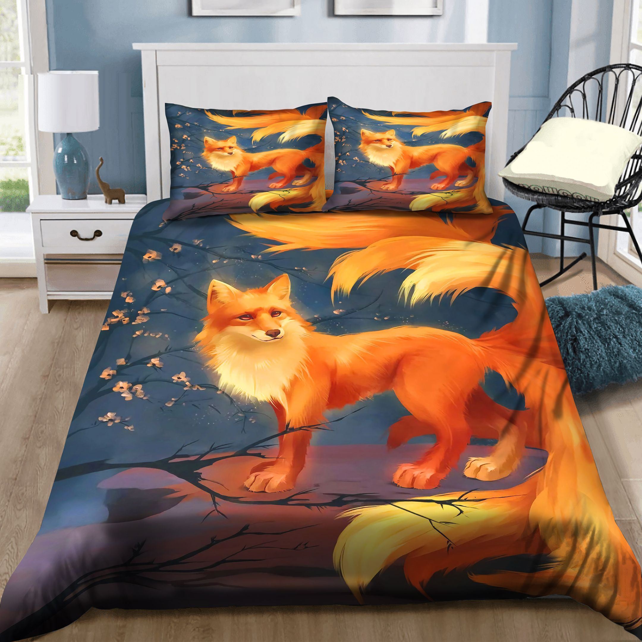 Fire Fox Bedding Set