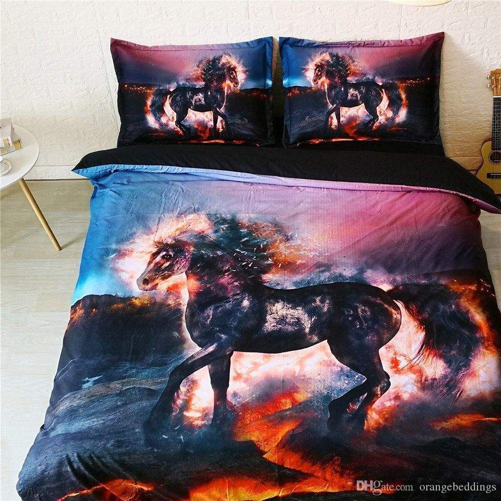 Fire Horse Bedding Set