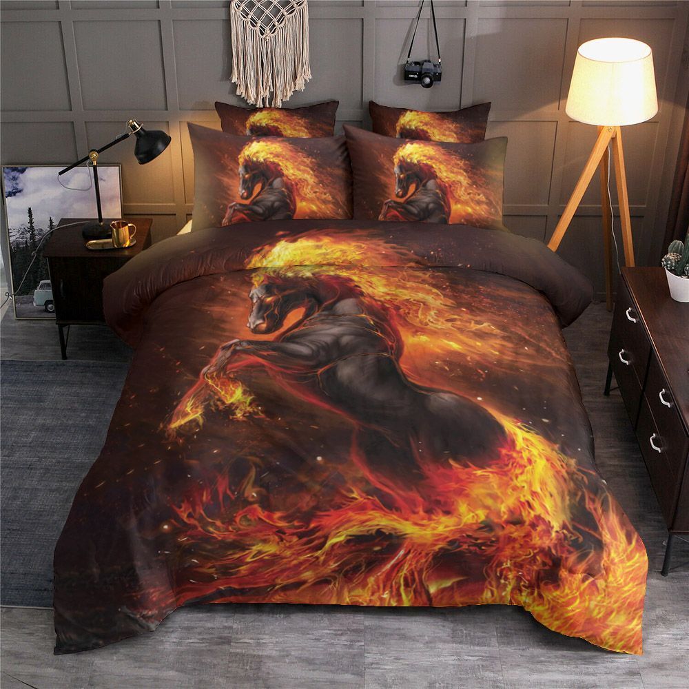 Fire Horse Bedding Set