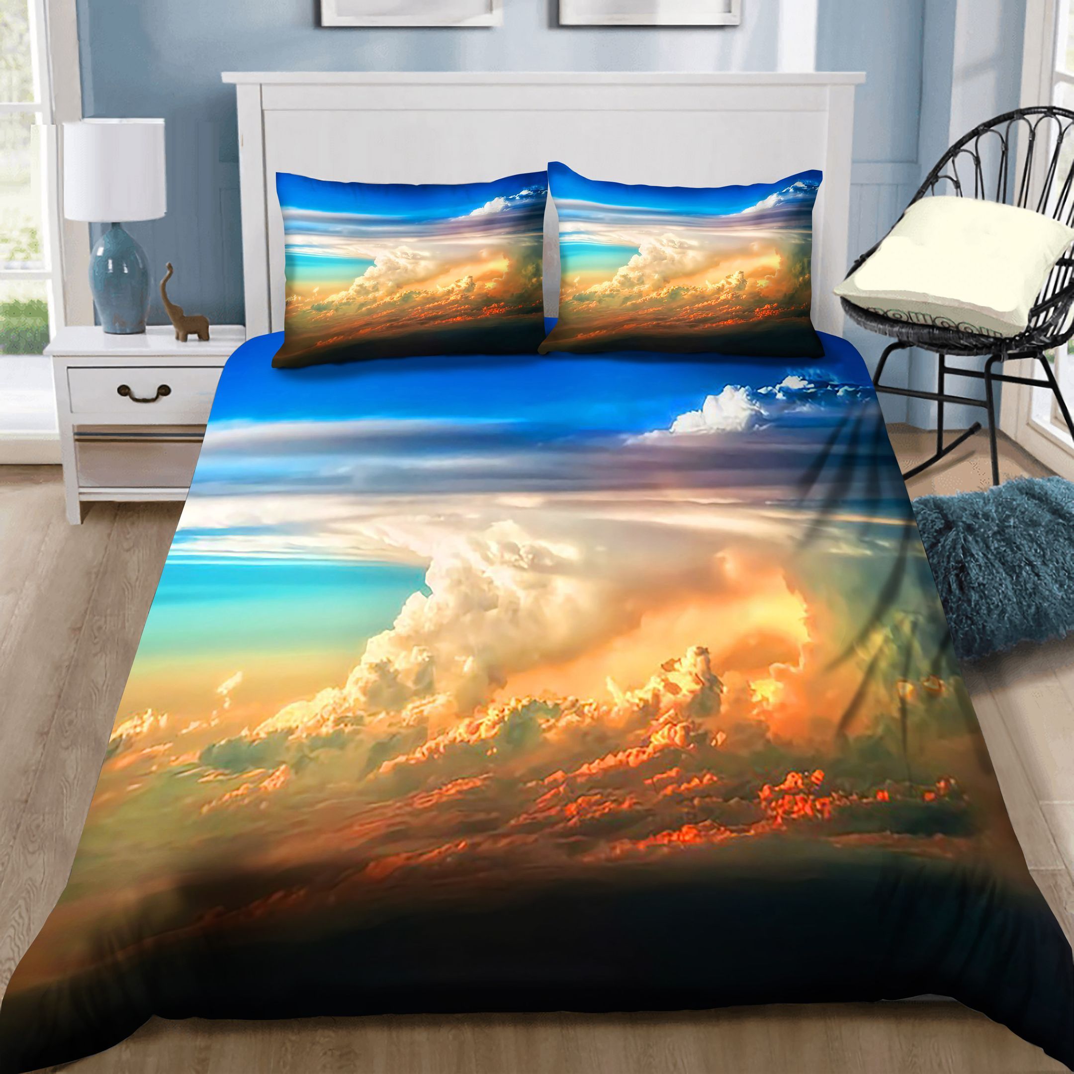 Fire In The Sky Bedding Set