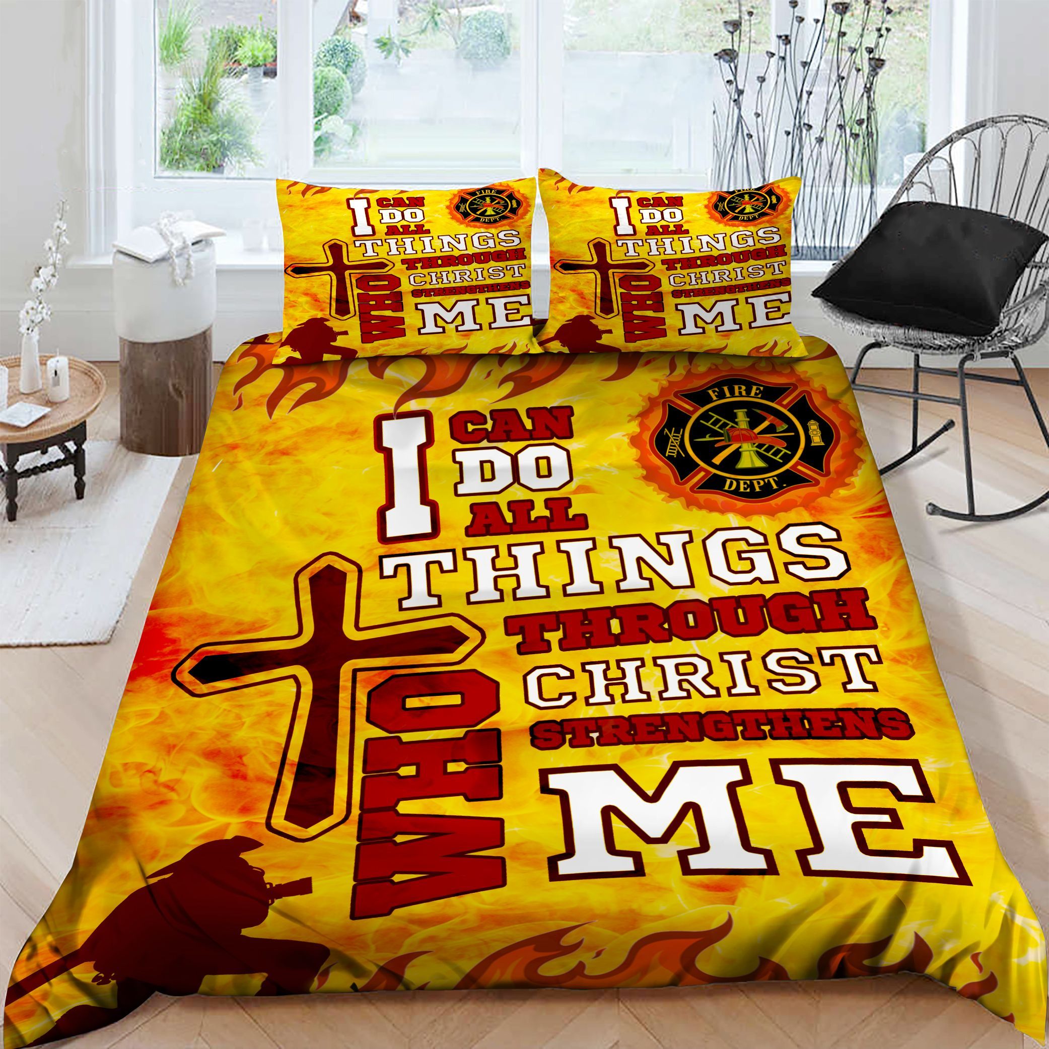 Firefighter Bedding Set