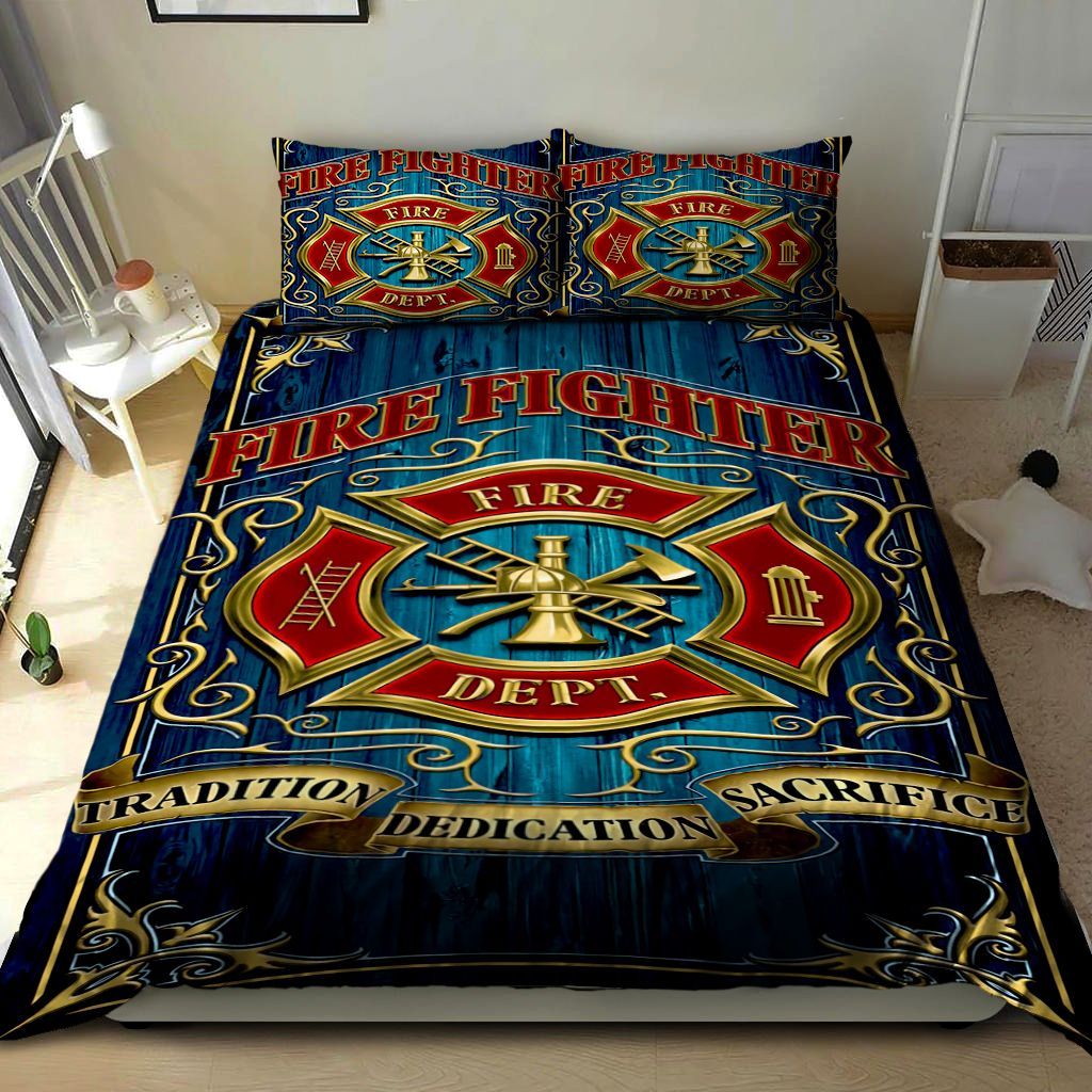Firefighter Bedding Set