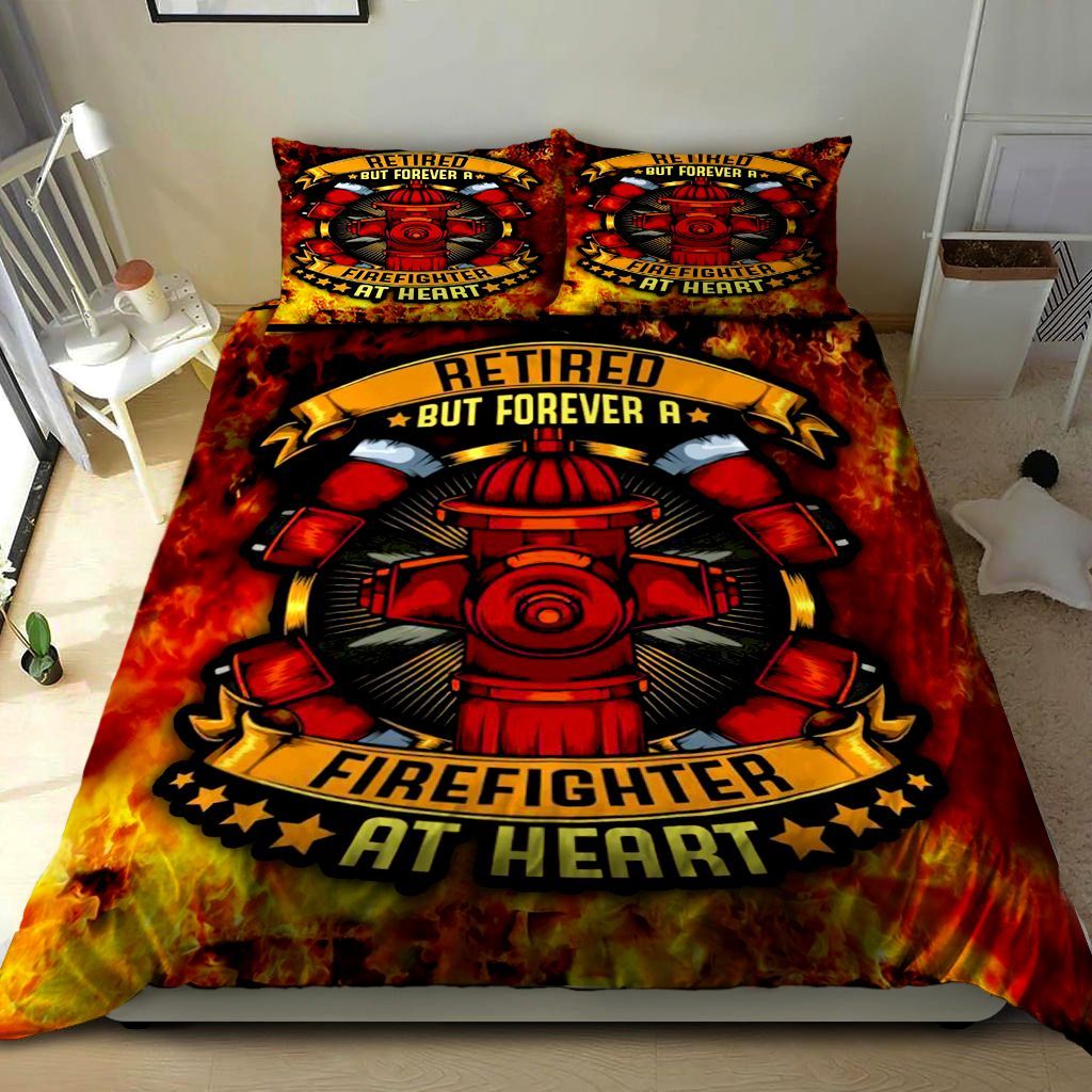 Firefighter Bedding Set