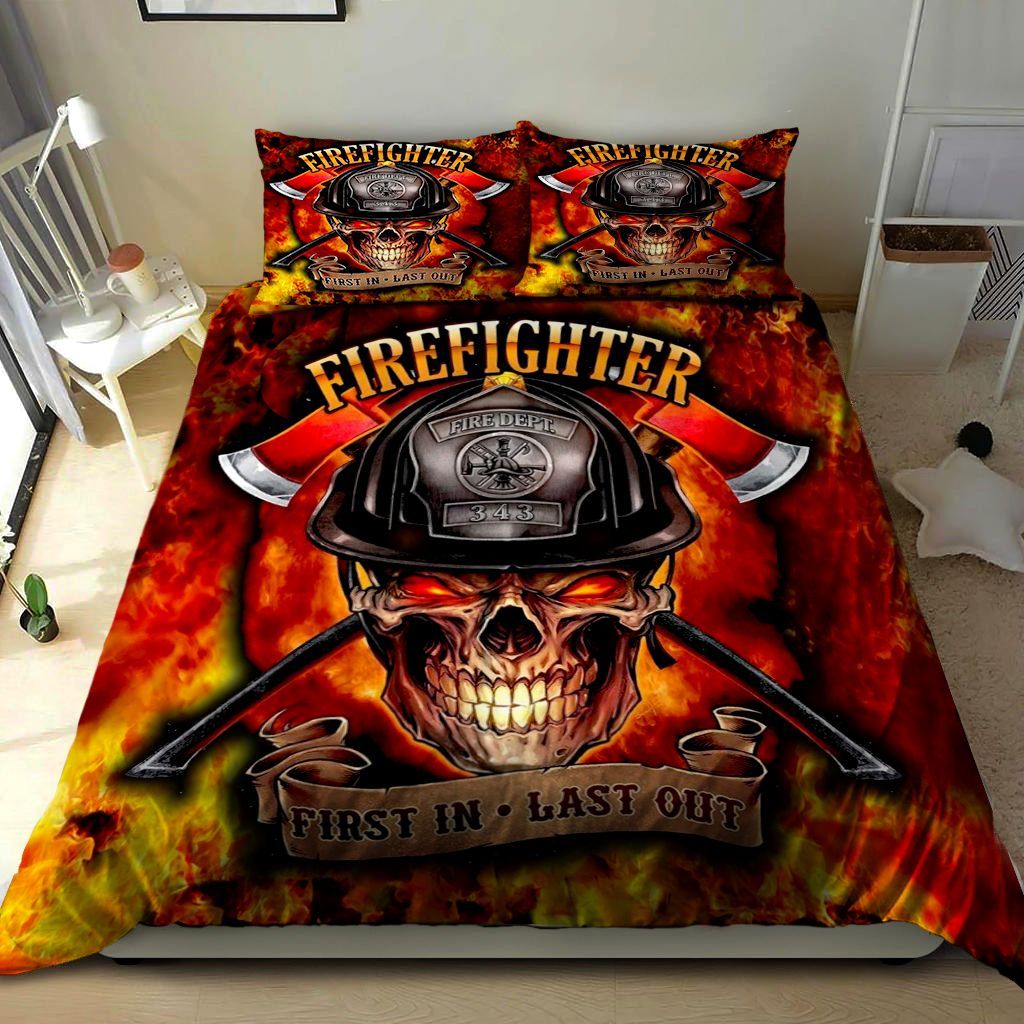 Firefighter Bedding Set