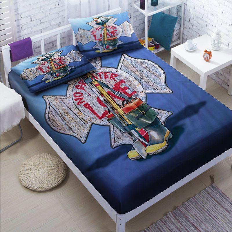 Firefighter Bedding Set