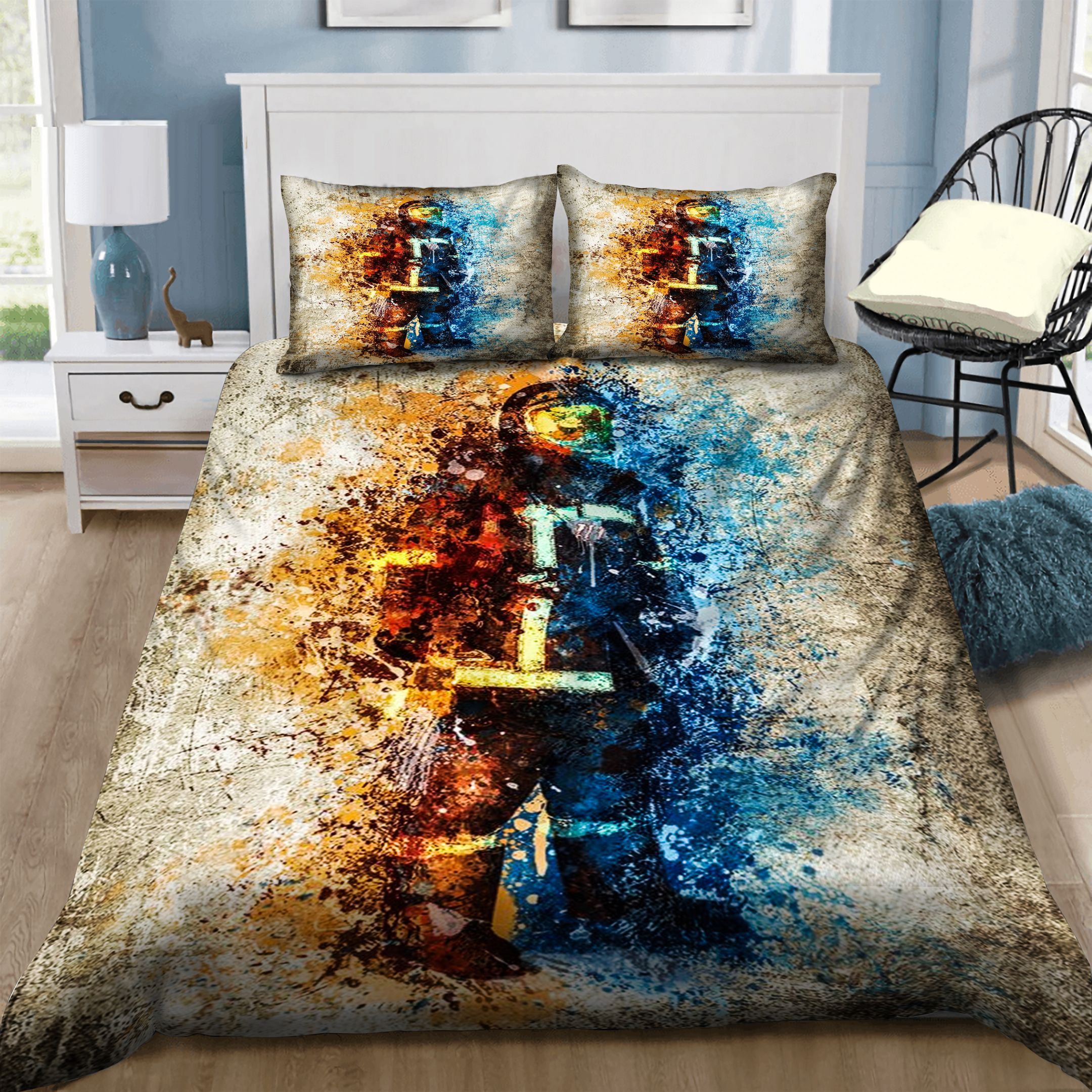 Firefighter Bedding Set