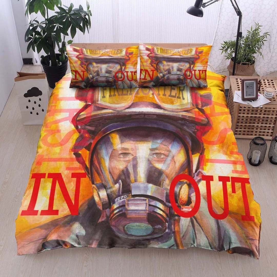 Firefighter Bedding Set
