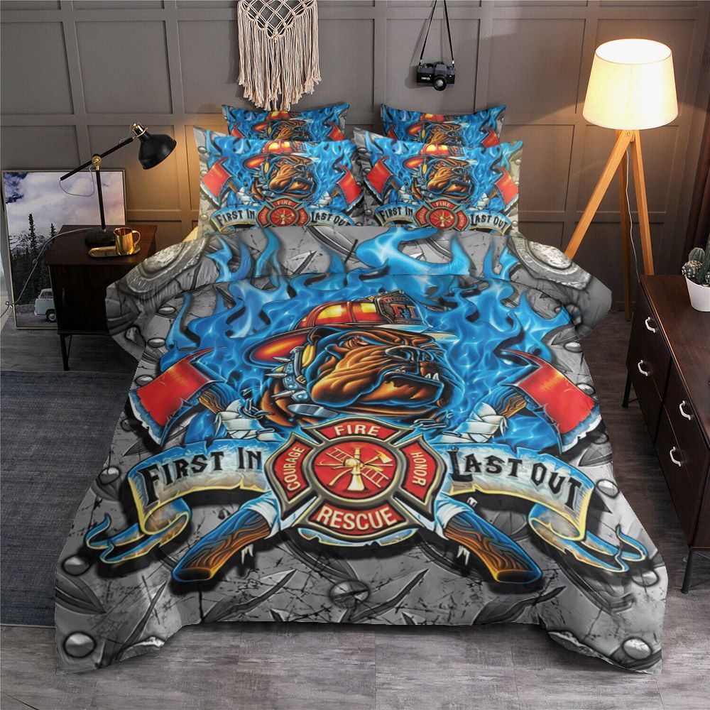 Firefighter Bedding Set