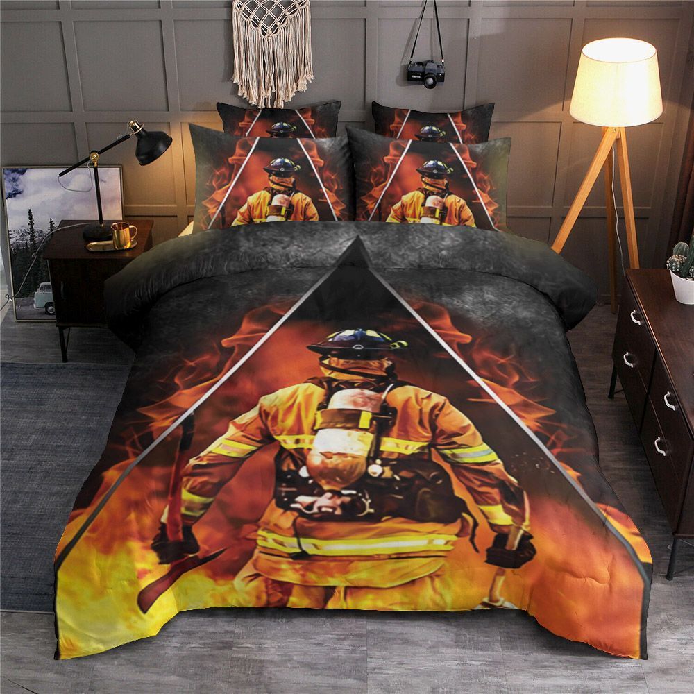 Firefighter Bedding Set