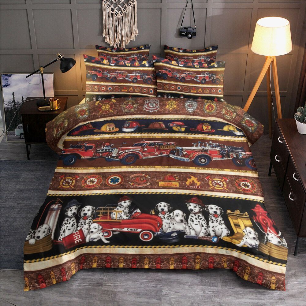 Firefighter Bedding Set