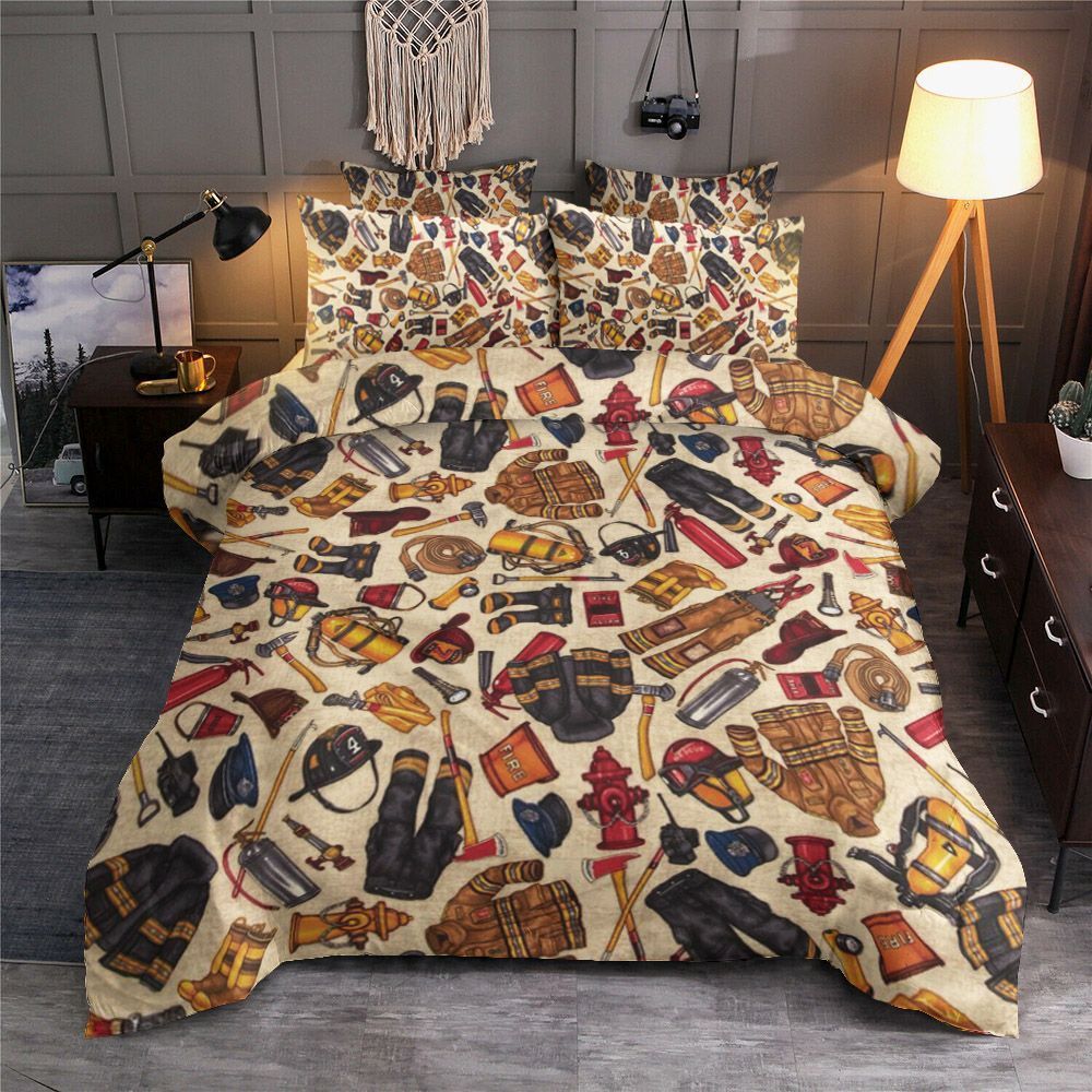 Firefighter Bedding Set