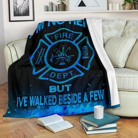 Firefighter Sherpa Fleece Blanket