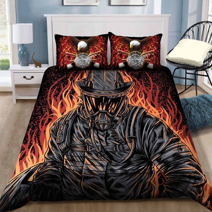Firefighter Bedding Set