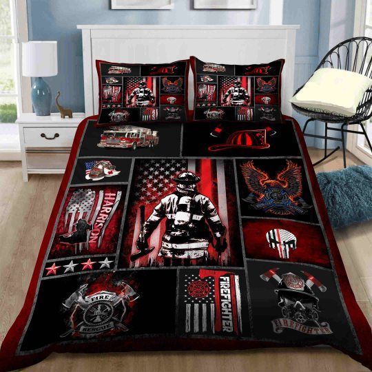 Firefighter Bedding Set