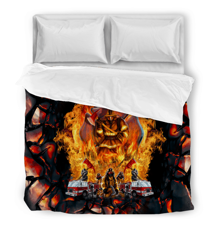 Firefighter Bedding Set