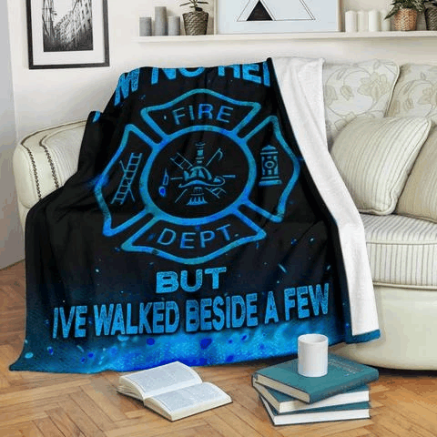 Firefighter Sherpa Fleece Blanket