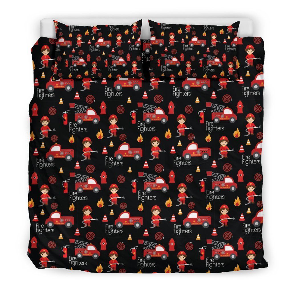 Firefighter Bedding Set