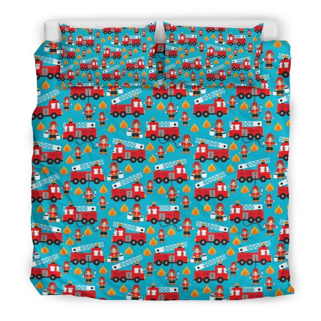 Firefighter Bedding Set