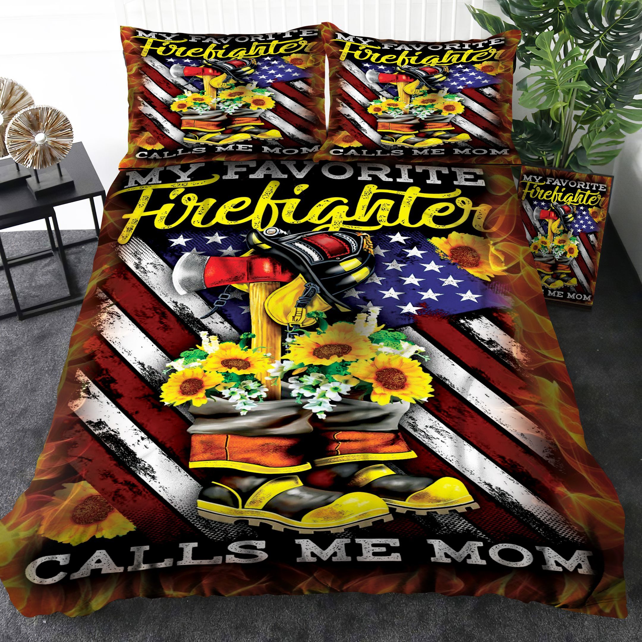 Firefighter Bedding Set