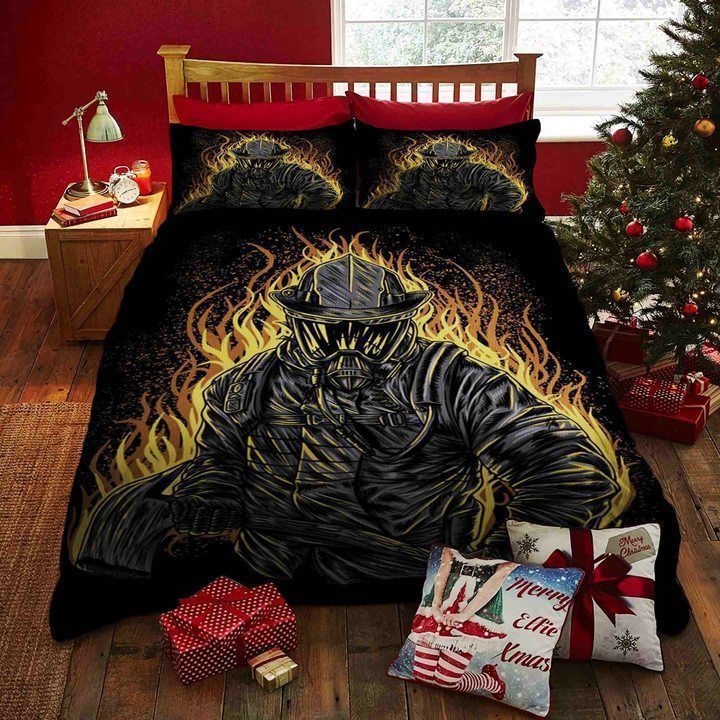 Firefighter Hero Iron Bedding Set