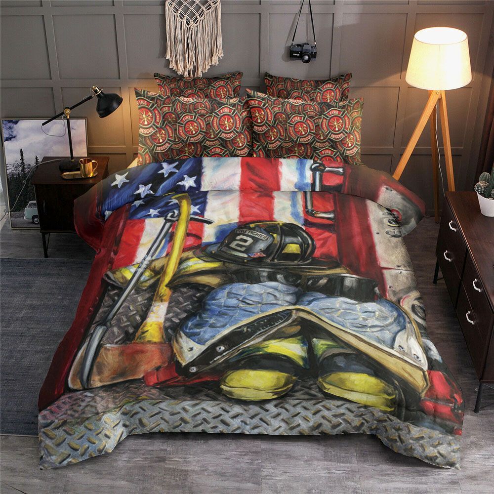 Firefighter Bedding Set