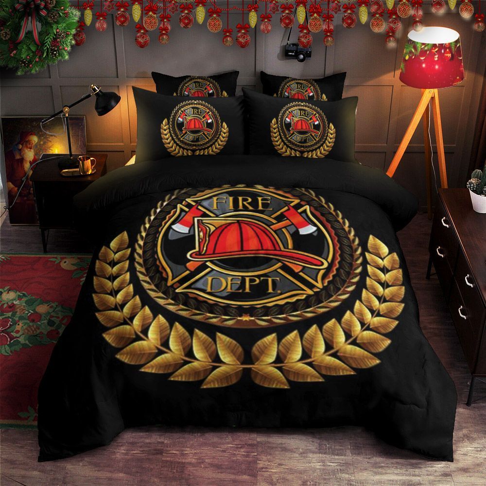 Firefighter Bedding Set