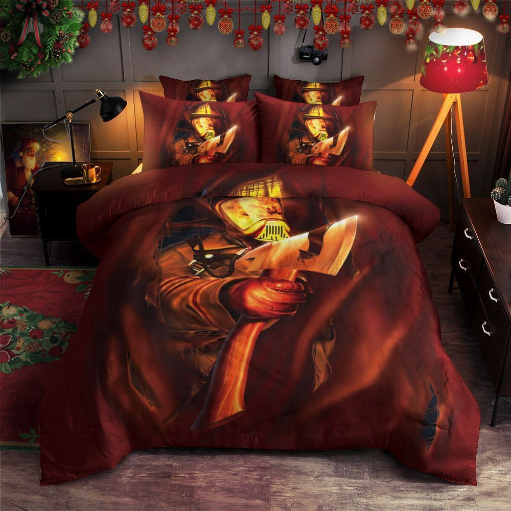 Firefighter Bedding Set