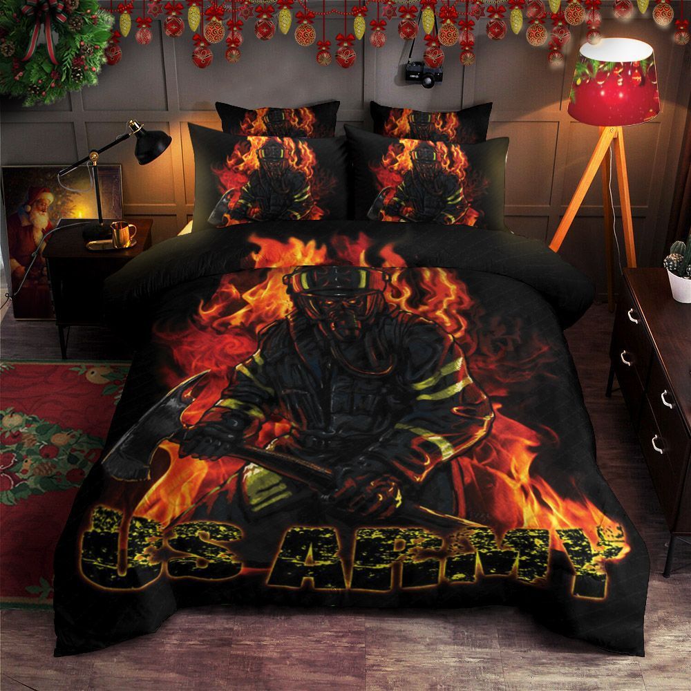 Firefighter Bedding Set