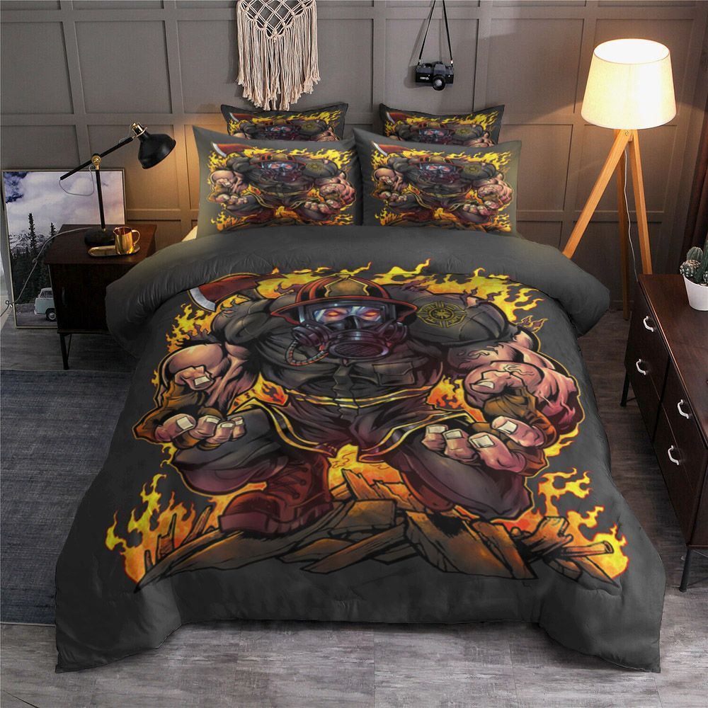 Firefighter Bedding Set