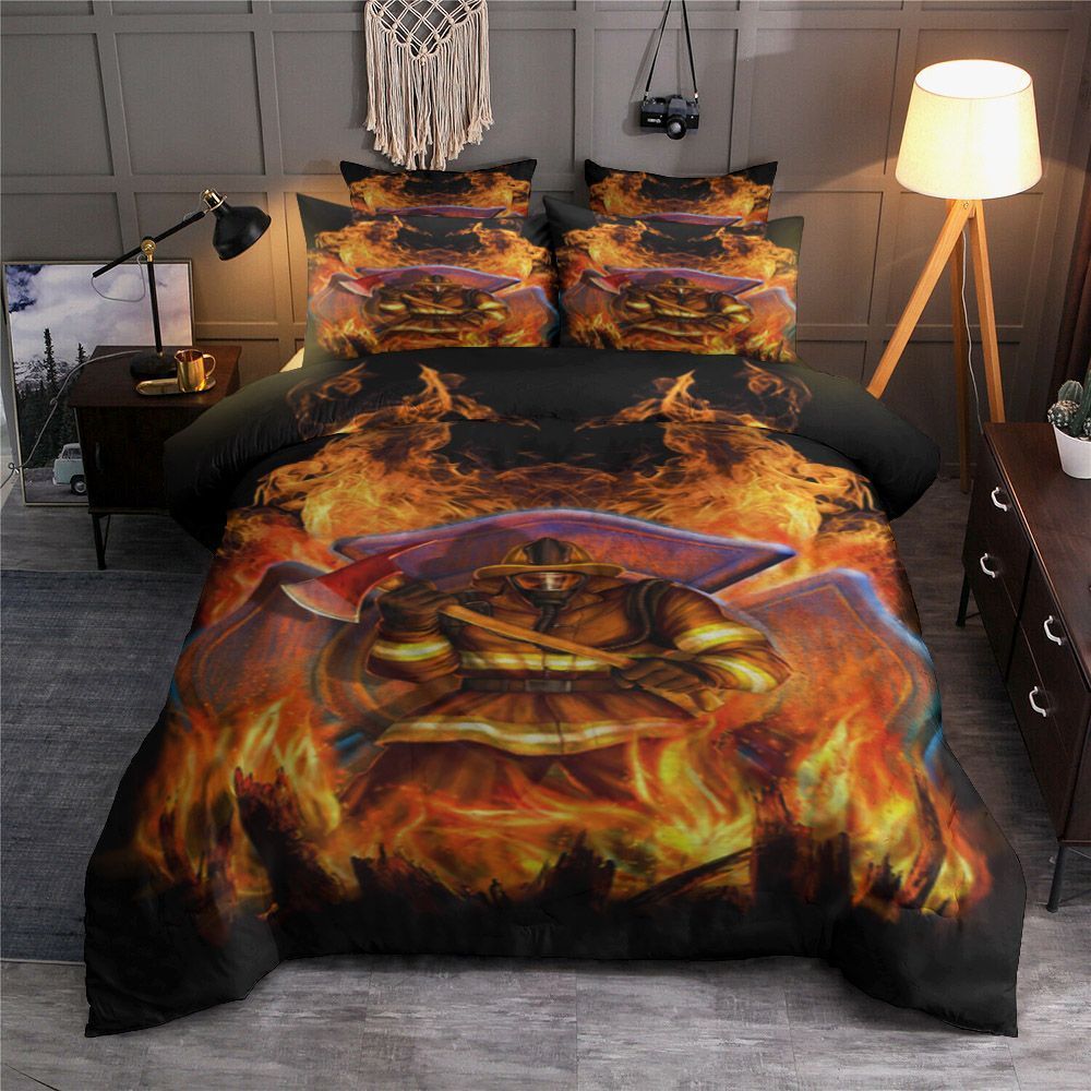 Firefighter Bedding Set