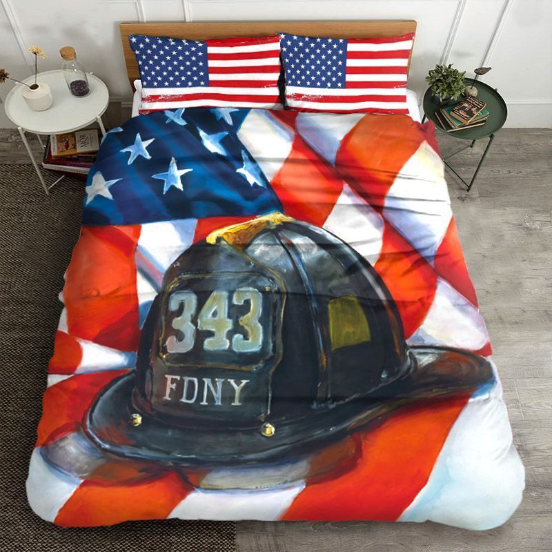 Firefighter Bedding Set