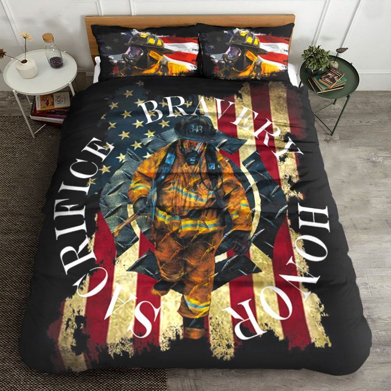 Firefighter Bedding Set