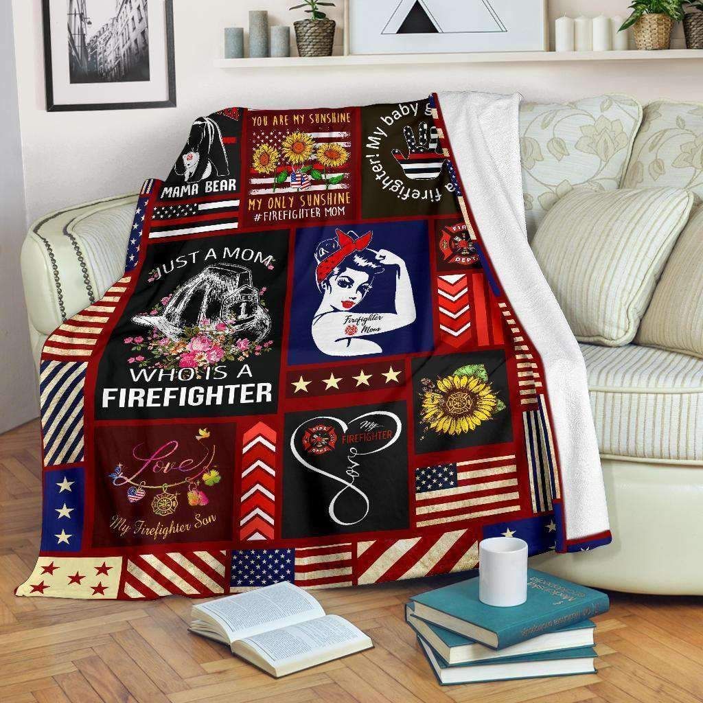 Firefighter Fleece Blanket