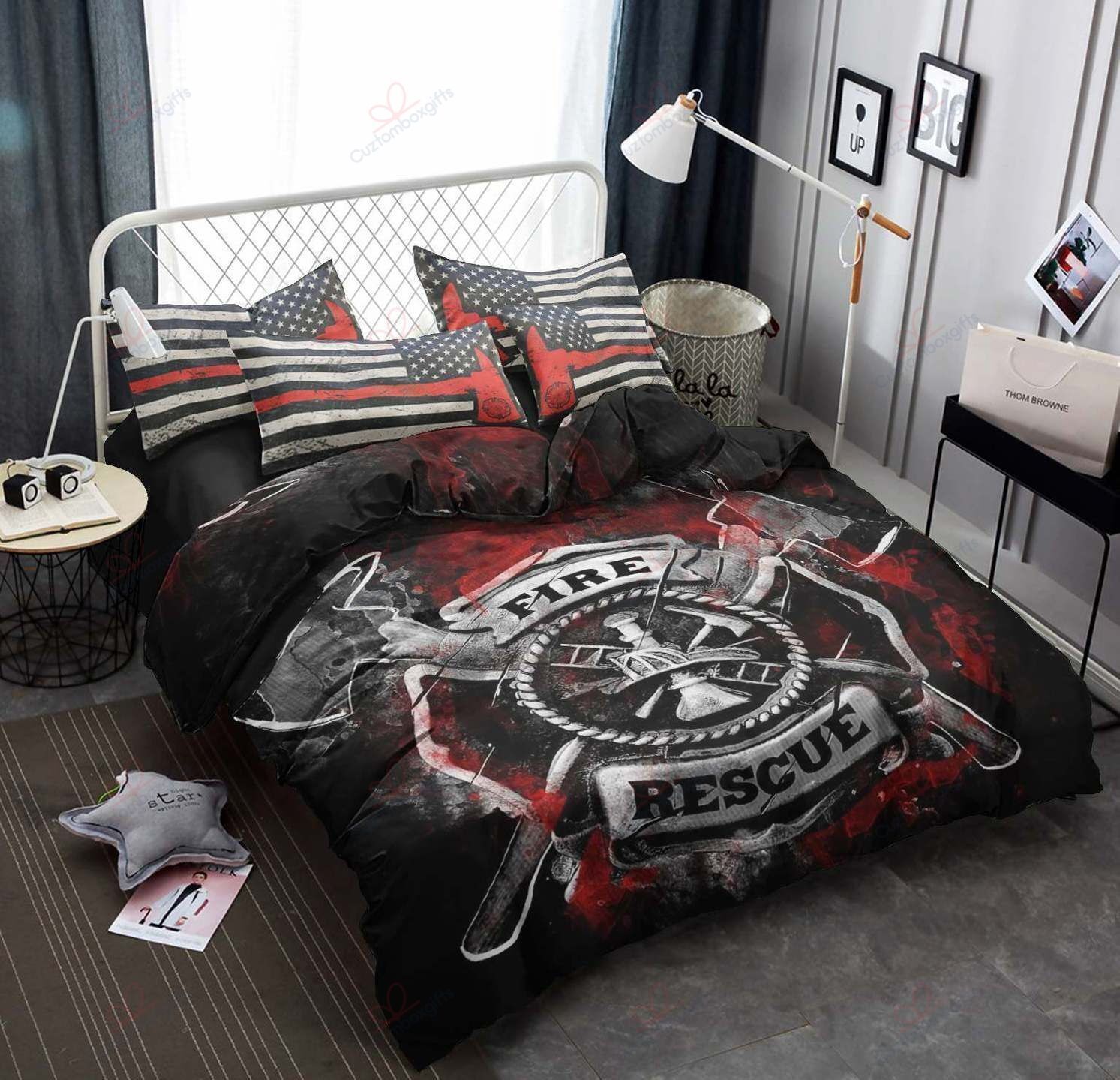 Firefighter Bedding Set