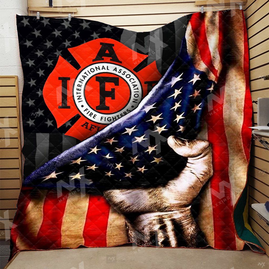 Firefighter Quilt Blanket DHC07011029VT
