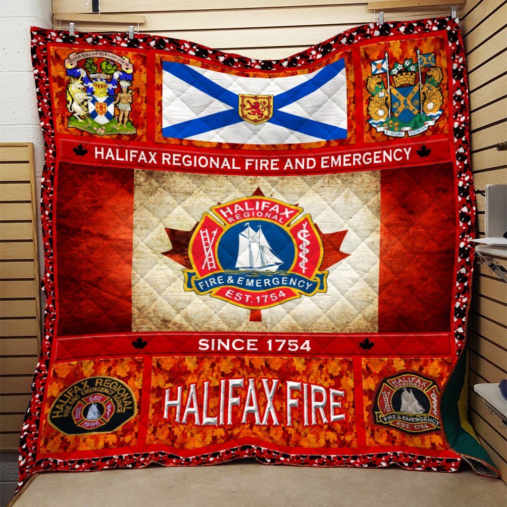 Firefighter Quilt Blanket DHC091028VT