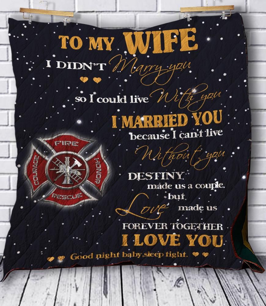 Firefighter Quilt Blanket DHC0910586VT