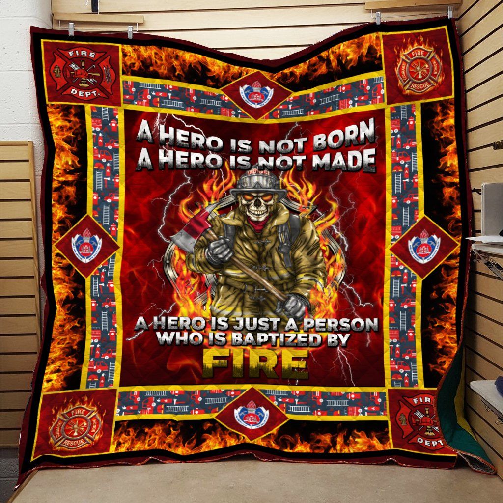 Firefighter Quilt Blanket DHC0910588VT