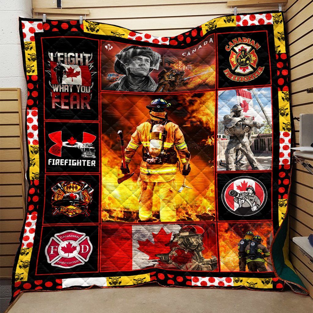 Firefighter Quilt Blanket DHC0910616VT
