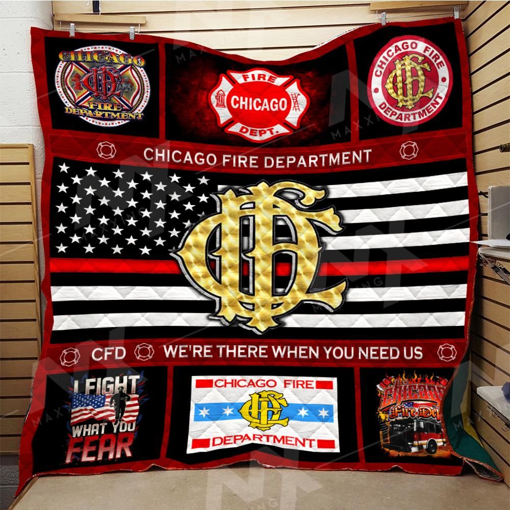 Firefighter Quilt Blanket DHC3112311VT